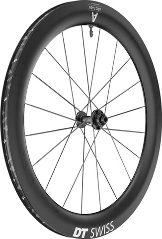 DT Swiss ARC 1400 DICUT 65 Carbon 28" Laufrad - black | nur Vorderrad | 100 mm | nur Vorderrad | 28" | nur Vorderrad | Non Boost