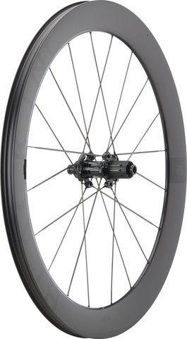 Black Inc 48|58 Disc Center Lock Carbon 28" Laufradsatz - black label/28"/Non Boost/Non Boost/100 mm/142 mm/Shimano Road/142 mm/100 mm/Shimano Road/100 mm