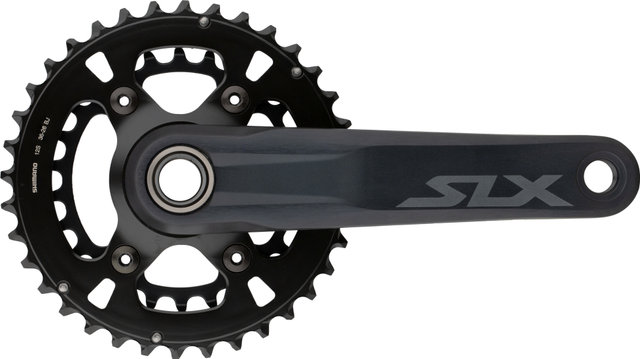 Shimano SLX FC-M7100-2 Hollowtech II Crankset - black-grey/170,0 mm