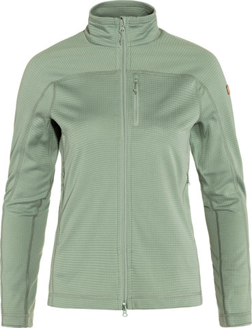 Fjällräven Veste en polaire Abisko Lite Fleece Jacket pour dames - misty green | M