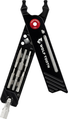 Wolf Tooth Components Pince Combinée 8-Bit Pack Pliers avec Outil Multifonctions - black-red