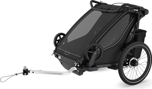 Thule Chariot Sport 2 double Kinderanhänger - black/20"