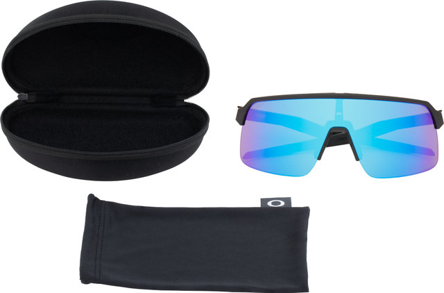 Oakley Lunettes de sport Sutro Lite - matte black/prizm sapphire