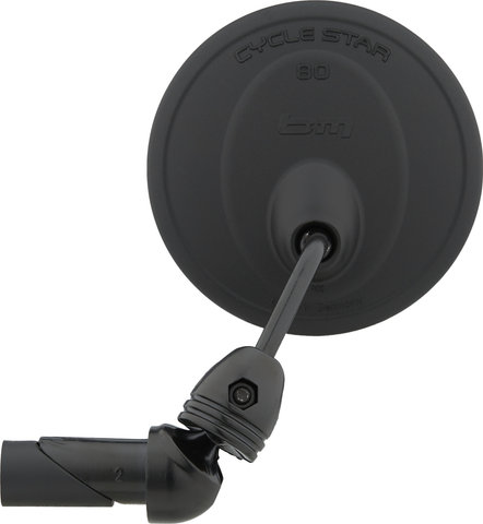busch+müller Cycle Star Rückspiegel 80 mm - schwarz/kurz gebogen