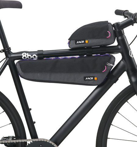 AEVOR UBG Frame Pack M Rahmentasche - black white grid/3000 ml
