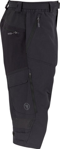 Endura Hummvee 3/4 Shorts mit Innenhose - black/M