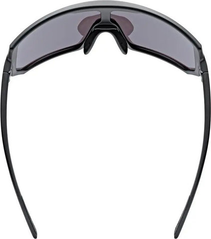 uvex sportstyle 235 sports glasses - black matte | mirror lavender