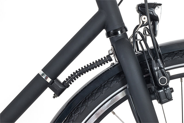 Hebie Steer Damper 695 with Extra-Long Spring - black-silver