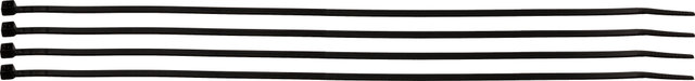 Mudhugger EVO Front Zip Tie Shorty Schutzblech - black/90 mm