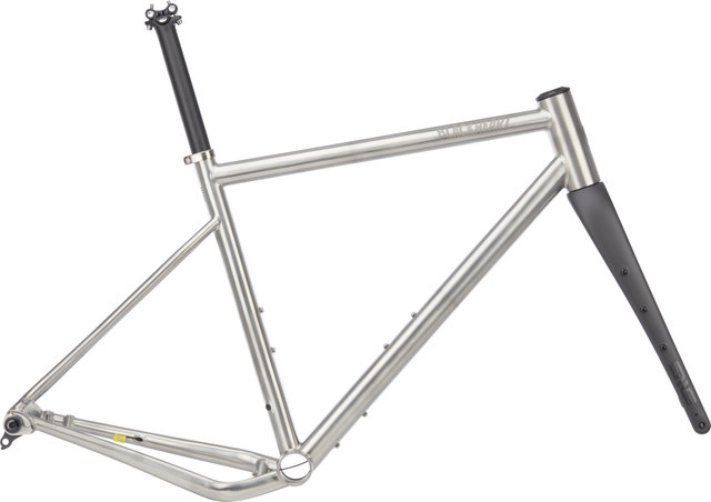 Blackheart Kit de cuadro Gravel Ti - titanium brushed/1 1/8"/M/55 /28"