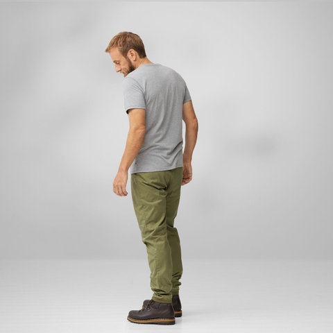 Fjällräven T-shirt Logo 1960 - grey melange | L