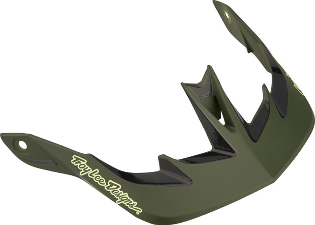 Troy Lee Designs Visière pour Casque A3 - uno glass green