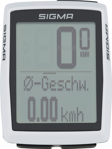 Sigma BC 12.0 STS CAD Wireless Bike Computer - white