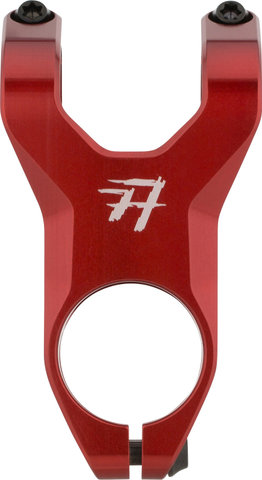 77designz Potence 1 Piece - rouge/0°/45 mm
