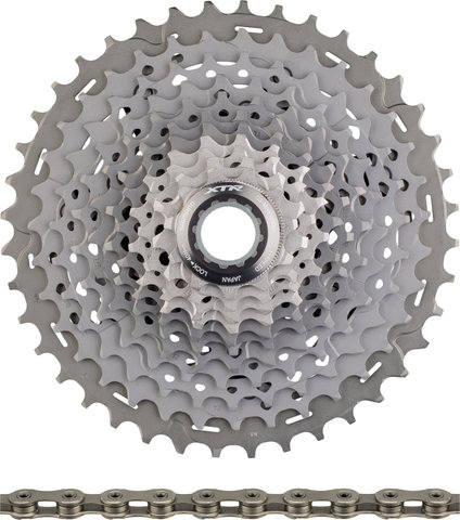 Shimano XTR 1x11-fach Upgrade-Kit - grau/I-Spec II / 11-40