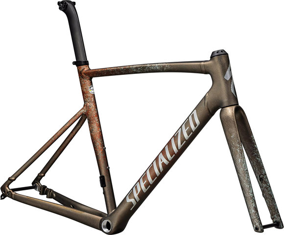 Specialized Allez Sprint Frame Kit - copper multi blurred impasto-brushed liquid metal/M/44 mm