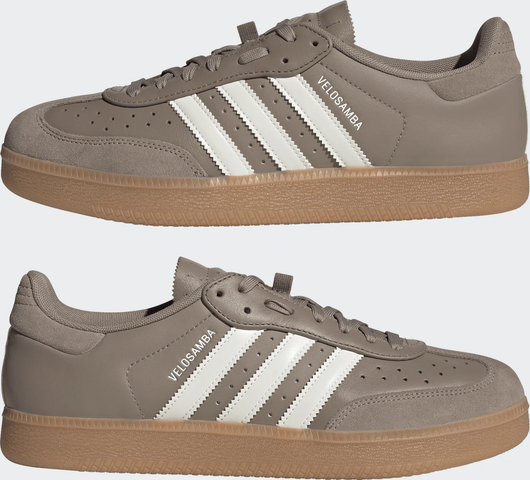 adidas Cycling Chaussures de cyclisme Velosamba Leather - chabrn cwhite cblack | 46 2/3