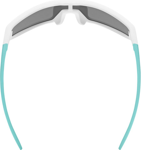 uvex Gafas para niños Skyryse Jr. - white-green/mirror silver
