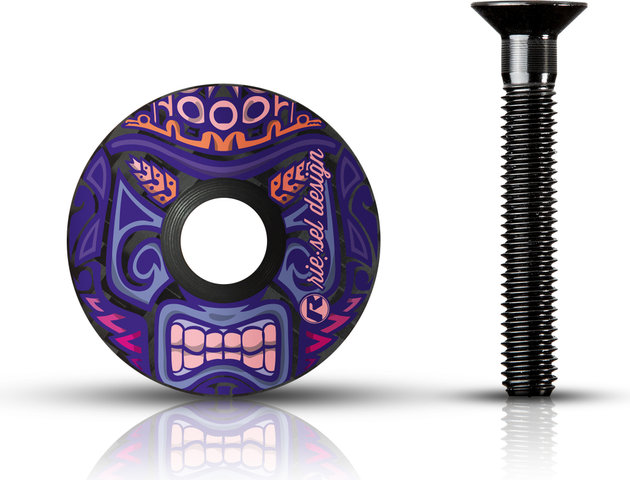rie:sel design stem:cap Top Cap 1 1/8" - maori