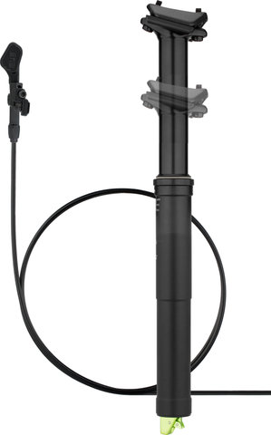 OneUp Components Dropper Post V2 120 mm Seatpost w/ V3 Remote Lever Matchmaker X - black | 0 mm | 345 mm | 31,6 mm | Matchmaker | V3