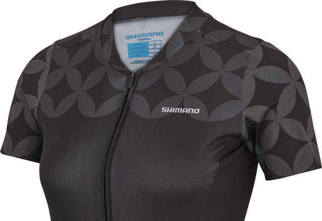 Shimano Maillot para damas Sagami Zip - black/S