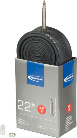 Schwalbe Cámara de aire 8 para 22" - universal/Válvula Presta (SV)/44-484 a 37-501/22x1 1/2-1 3/8 Presta 40 mm/40 
