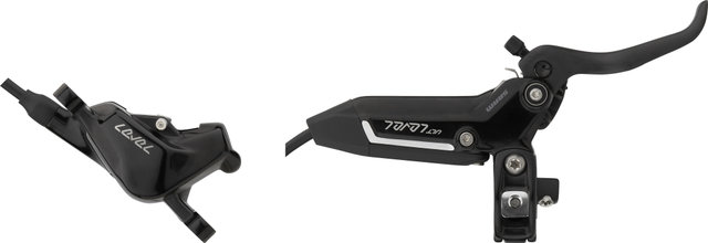 SRAM Frein à Disque Level Ultimate Stealth 2-Piston Carbon - gloss black anodized/Roue arrière/Flip-Flop (non spécifique au côté)