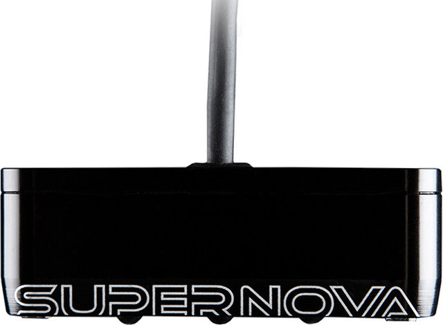 Supernova Lampe Arrière à LED M99-E12 Tail Light Feu Stop Porte-Bagages (StVZO) - noir
