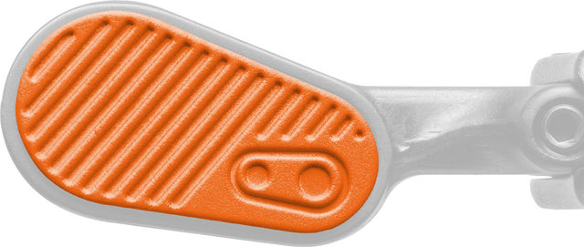 crankbrothers Almohadilla de Goma para Mando de Manillar Highline Evo - naranja