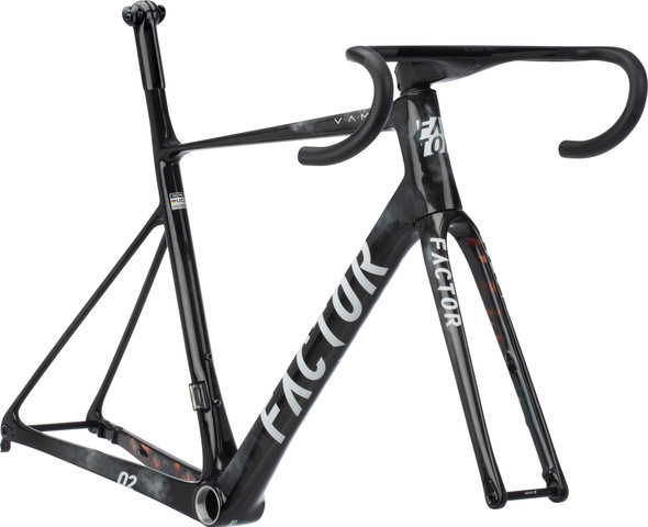 Factor O2 V.A.M. Disc T47a SRAM DUB Carbon Frame Kit Model 2023 - storm/54 cm, 120 mm x 40 cm, SB 0 mm