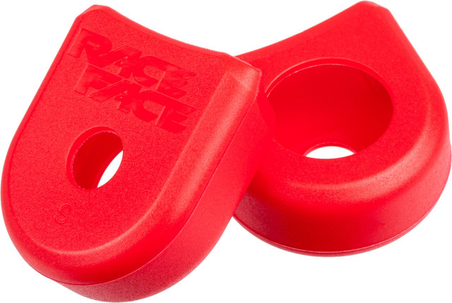 Race Face Crank Boots Kurbelschutz Small - red Race Face Crank Boots Kurbelschutz Small - red