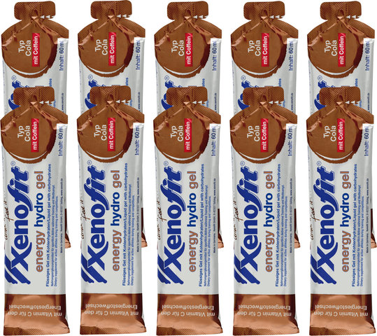 Xenofit energy hydro Gel - 10 Stück - cola/600 ml