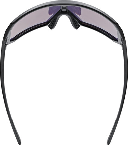 uvex sportstyle 237 CV Sportbrille - black matt/mirror red