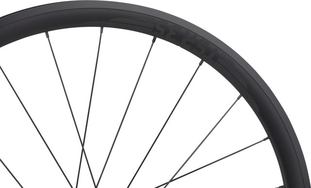 tune Juego de ruedas 28" freno de llanta TSR35 - negro/130 mm/100 mm/28"/Shimano carretera/100 mm/Shimano carretera/100 mm/130 mm