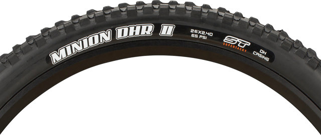 Maxxis Minion DHR II SuperTacky Downhill 26" Drahtreifen - schwarz/26 "/60 mm/61-559/2.4 "