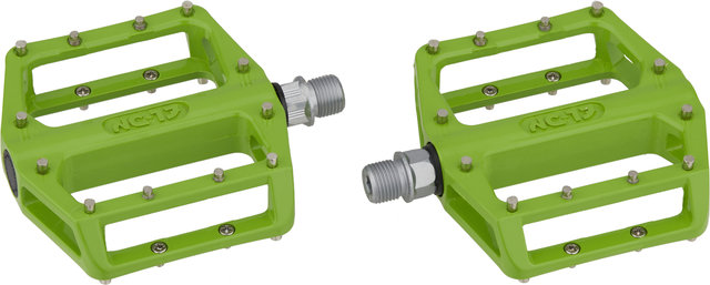 NC-17 STD II Pro Plattformpedale - grün
