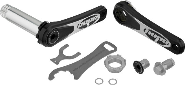 Hope Kids No Spider Kurbel - black/135,0 mm
