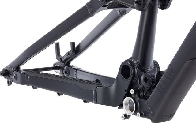RAAW Mountain Bikes Yalla! 29" Rahmenkit - matt black | 198 mm | L | 12 mm Steckachse