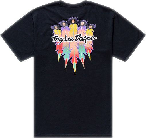 Troy Lee Designs Feather T-Shirt - black-black | M