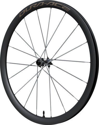 Shimano Juego de ruedas Dura-Ace WH-R9370-C36-TL Disc Center Lock Carbon 28" - negro | 28" | 142 mm | Non Boost | Shimano carretera de 12 velocidades | 100 mm | Non Boost