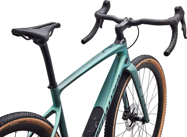 Specialized Bicicleta de gravel Diverge 4 Expert Di2 Carbon 28" - fjord metallic-emerald metallic | 175,0 mm | 28" | XL | 55 mm