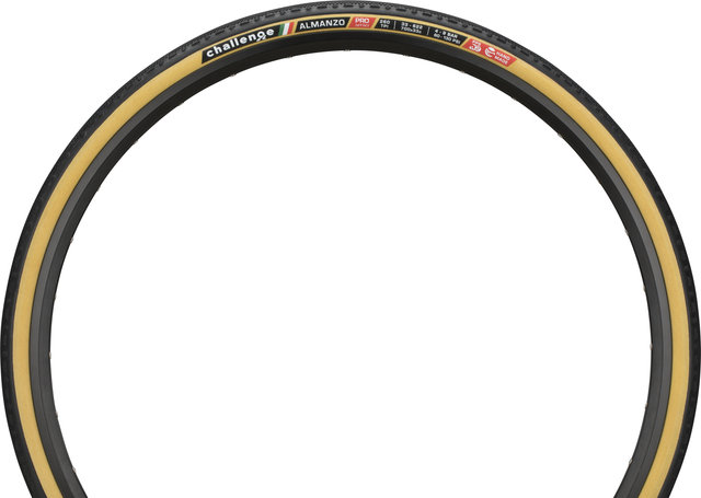 Challenge Cubierta plegable Almanzo Pro 28" - negro-marrón/28 /33 /33-622