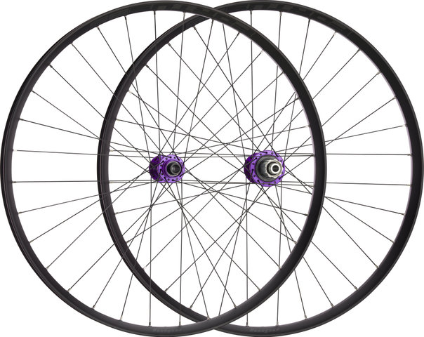 Hope Juego de ruedas Pro 5 + Fortus 35 Disc Center Lock 29" Boost - purple/Shimano MTB/Boost/148 mm/110 mm/Boost/29"/110 mm/Shimano MTB/110 mm/148 mm