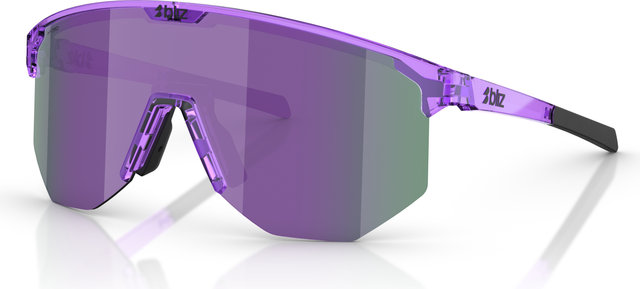 Bliz Hero Sports Glasses - transparent purple | purple