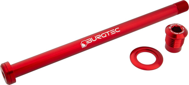 Burgtec Eje pasante de 184 mm HR para Orbea - race red | 148 mm