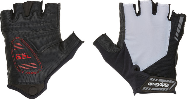 GripGrab ProGel Padded Half-Finger Gloves - white/M GripGrab ProGel Padded Half-Finger Gloves - white/M