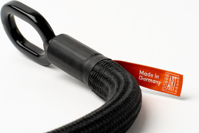 tex-lock Eyelet chain lock + D-lock shackle lock - onyx black