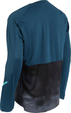 Endura MT500 Burner L/S Jersey - barra blue/L