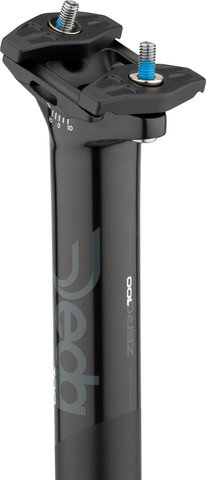 DEDA Zero100 Seatpost - black on black/350 mm/0 mm/31,6 mm