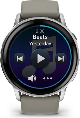 Garmin Venu 4 – 45 mm multisport smartwatch - black-silver-grey